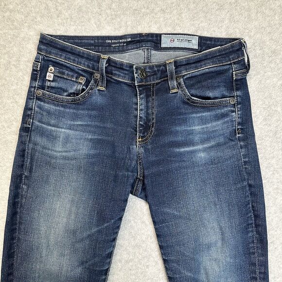 AG Adriano Goldschmied THE STILT ROLL UP Cigarette Roll-Up jeans Women’s Size 26 - Picture 4 of 16